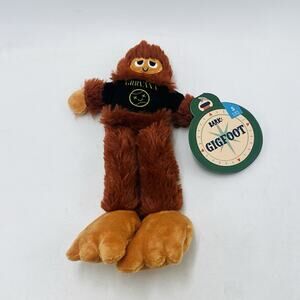 Bark Box S Gigfoot Plush Dog Toy Grrvana Crinkle Squeaker Whip-N-Flip Limbs New